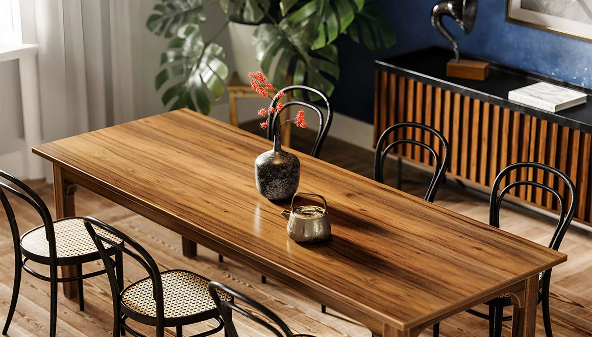 Elegant dining table